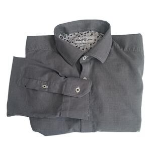 Robert X Graham Men's Size 43-47 Button Up Tailored Fit Long Sleeve Shirt